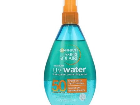 Garnier Ambre Solaire Innovation UV Water Transparent Protecting Spray SPF50 150ml Sale