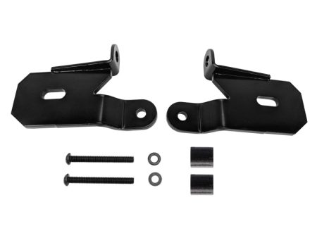 KC HiLiTES 18-19 Jeep Wrangler JL A-Pillar Light Mount Bracket Set (Pair) - Black on Sale