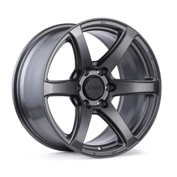 Enkei Cyclone 16x8 6x139.7 0mm Offset 106.1 Bore - Matte Gunmetal Wheel For Sale