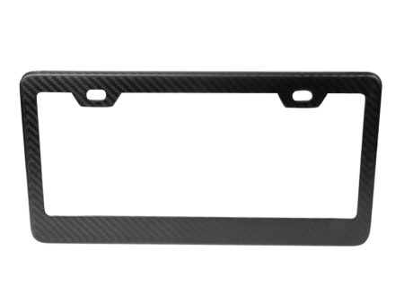 NRG License Plate Frame - Dry Carbon Fiber Discount