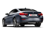 Akrapovic 12-15 BMW 335i (F30 F31) Evolution Line Cat Back (SS) w  Carbon Tips (Req. Link Pipe) on Sale