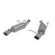 MBRP 11-14 Ford Mustang V6 3in. Dual Muffler Axle Back Split Rear T409 Exhaust System Discount