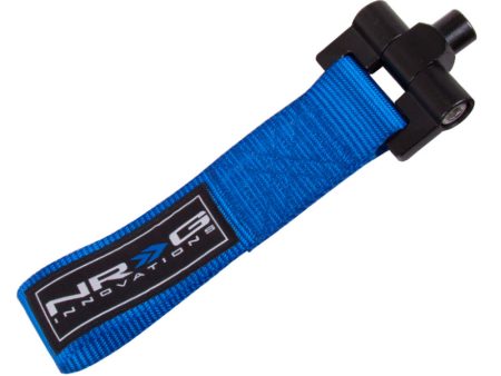 NRG Bolt-In Tow Strap Blue - Lexus IS-250 350 06+ (5000lb. Limit) Supply