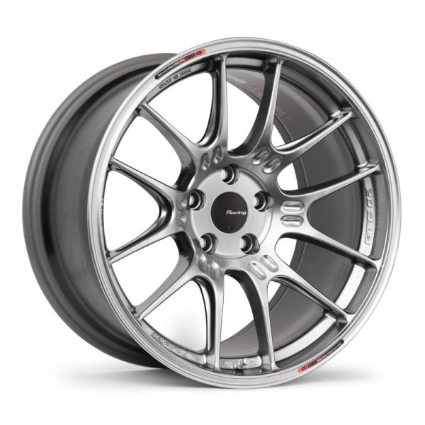 Enkei GTC02 19x9.5 5x114.3 45mm Offset 75mm Bore Hyper Silver Wheel Sale