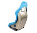 NRG FRP Bucket Seat ULTRA Edition - Medium (Blue Alcantara Pearlized Back) Online Sale