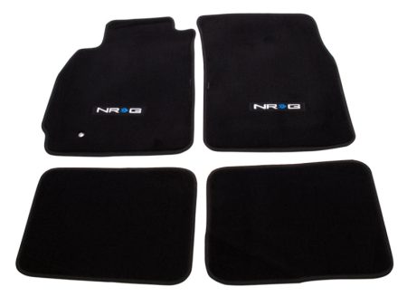 NRG Floor Mats - 03-05 Evo 8 (NRG Logo) - 4pc. For Discount