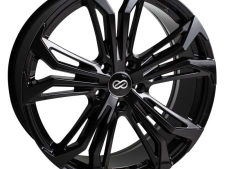 Enkei Vortex 5 Wheel 18x8 40mm Offset, 5x120mm Bore- Black Sale