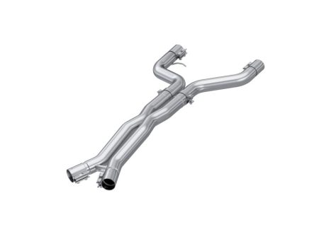 MBRP 21-23 BMW M4 G82   M3 G80 3.0L T304 Stainless Steel 3in Resonator Bypass X-Pipe Hot on Sale