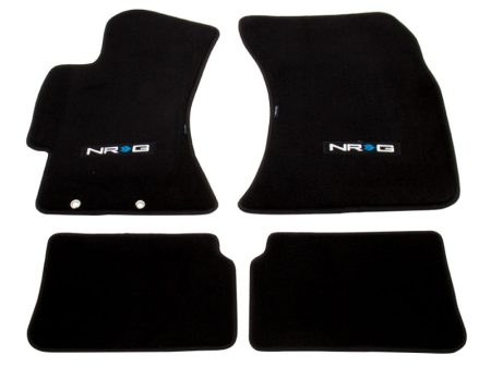 NRG Floor Mats - 2009-2011 Subaru Impreza WRX STi (NRG Logo) - 4pc. For Discount