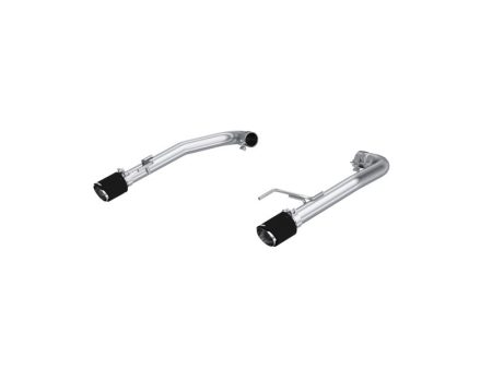 MBRP 15-17 Ford Mustang GT 5.0L T304 Stainless Steel 2.5in Axle-Back with Carbon Fiber Tips Online Sale