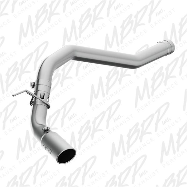 MBRP 16-19 Nissan Titan XD 5.0L 4in Filter Back Single Side Exit Alum Exhaust System Online Sale