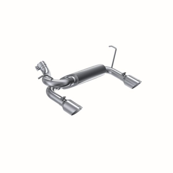 MBRP 07-14 Jeep Wrangler Rubicon 3.6L 3.8L V6 Axle-Back Dual Rear Exit Aluminum Performance Exhuast Sale