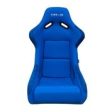 NRG FRP Bucket Seat (Blue Cloth) - Large Supply