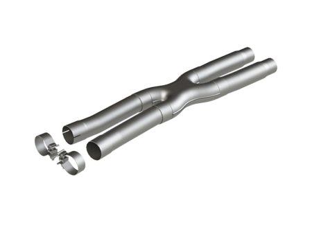 MBRP 15-19 Ford Mustang GT 2.5in Resonator Delete X-Pipe - AL Online