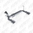 MBRP 07-14 Jeep Wrangler Rubicon 3.6L 3.8L V6 Axle-Back Dual Rear Exit Aluminum Performance Exhuast Sale