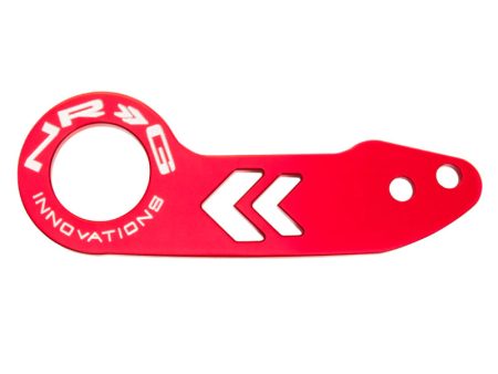 NRG Universal Rear Tow Hook - Anodized Red Fashion