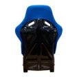 NRG FRP Bucket Seat (Blue Cloth) - Large Supply