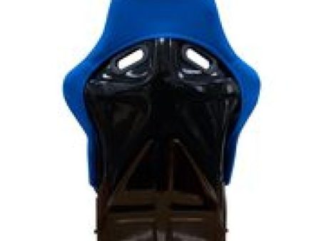 NRG FRP Bucket Seat (Blue Cloth) - Large Supply