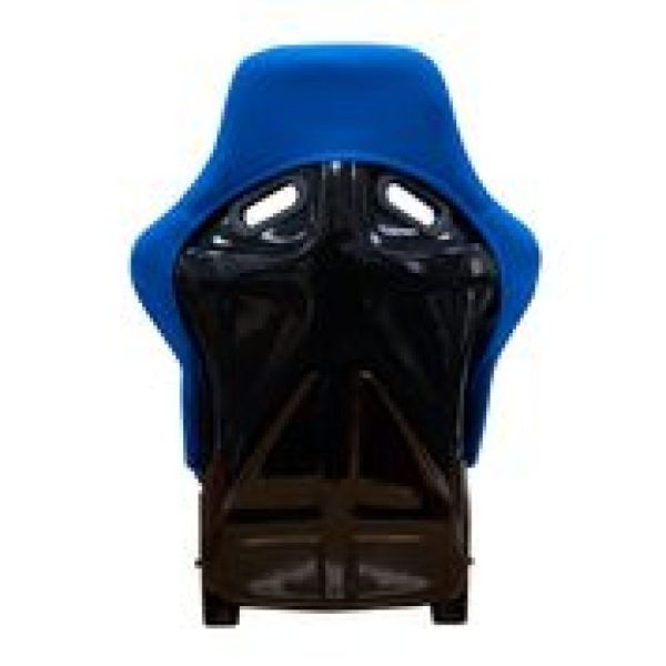 NRG FRP Bucket Seat (Blue Cloth) - Large Supply