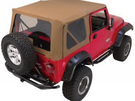 Rampage 1997-2006 Jeep Wrangler(TJ) Complete Top - Khaki Online Sale