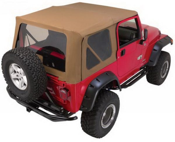 Rampage 1997-2006 Jeep Wrangler(TJ) Complete Top - Khaki Online Sale