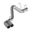 MBRP 11-15 Chevy GMC 2500 3500 4in Filter Back Dual Outlet Single Side Alum Exhaust System Supply