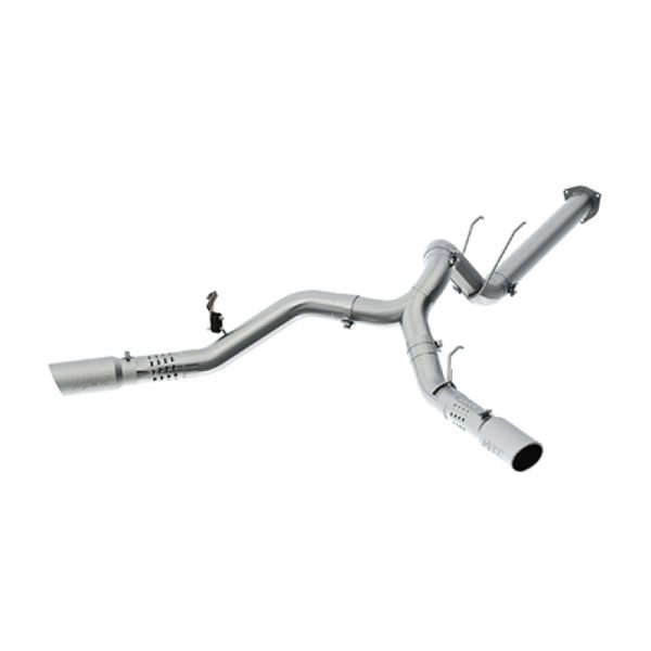 MBRP 17-19 Ford F-250 350 450 6.7L 4in Filter Back Cool Duals T409 Exhaust System For Discount