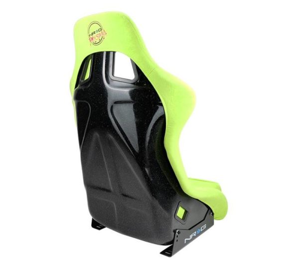 FRP Bucket Seat PRISMA Edition - Medium (Neon Green  Pearlized Back) Online Sale