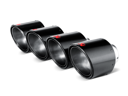 Akrapovic 06-13 Chevrolet Corvette ZO6 ZR1 (C6) Tail Pipe Set (Carbon 125 mm) Discount