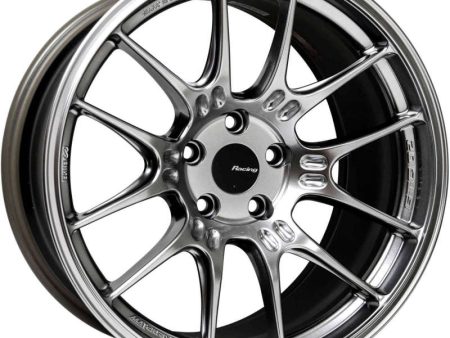 Enkei GTC02 18x8 5x114.3 45mm Offset 75mm Bore Hyper Silver Wheel For Cheap