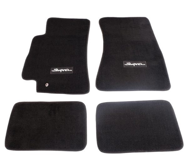 NRG Floor Mats - 96-02 Toyota Supra (Supra Logo) - 4pc. Supply