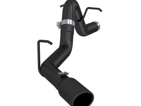 MBRP 16-19 Chevy GMC Colorado Canyon Duramax 3in Filter Back Single Side Black Coated Exhaust System Online Sale