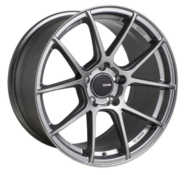 Enkei TS-V 18x8.5 5x114.3 45mm Offset 72.6mm Bore Storm Grey Wheel For Discount