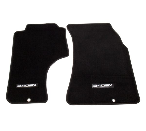 NRG Floor Mats - 89-98 Nissan 240SX (240SX Logo) - 2pc. Supply