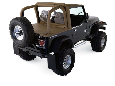 Rampage 1997-2002 Jeep Wrangler(TJ) Roll Bar Pad & Cover Kit - Black Denim Online Hot Sale