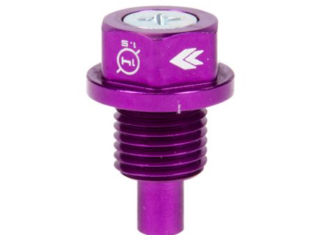 NRG Magnetic Oil Drain Plug M14X1.5 Acura Honda Mazda Mitsubishi - Purple Online