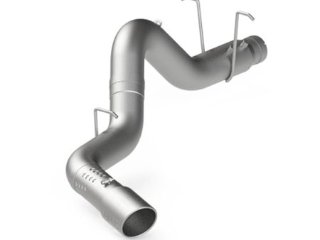 MBRP 11-18 Chevy GMC 2500 3500 5in Filter Back Single Side Aluminum Exhaust System For Sale