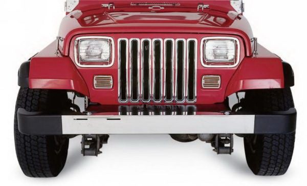 Rampage 1997-2006 Jeep Wrangler(TJ) Grille Inserts - Chrome For Discount