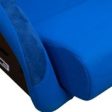 NRG FRP Bucket Seat (Blue Cloth) - Large Supply