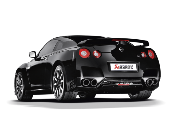 Akrapovic 08-17 Nissan GT-R Evolution Line Cat Back (Titanium) (Req. Tips) Online Sale