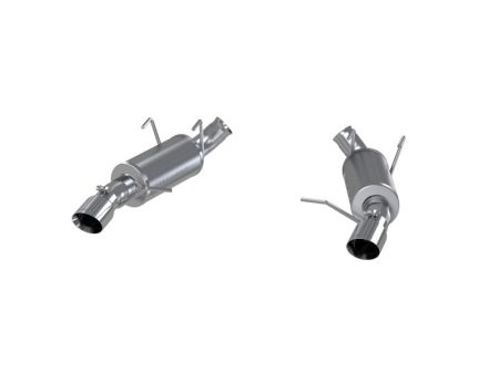 MBRP 11-14 Ford Mustang GT 5.0 3in Dual Muffler Axle Back Split Rear Alum Exhaust System on Sale