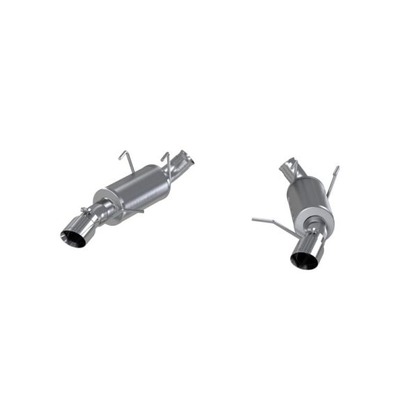 MBRP 11-14 Ford Mustang GT 5.0 3in Dual Muffler Axle Back Split Rear Alum Exhaust System on Sale