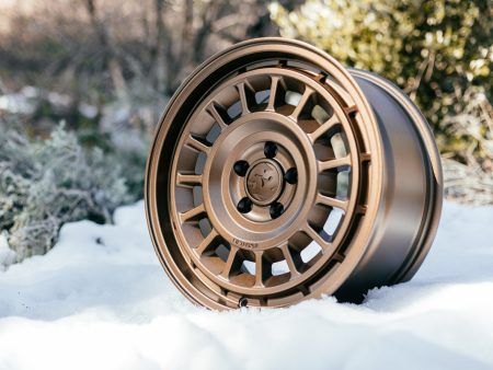 fifteen52 Alpen MX 17x8 5x112 20mm Offset 57.1 Center Bore Desert Bronze Wheel Hot on Sale