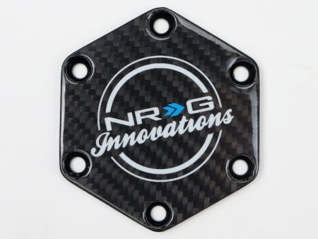 NRG Carbon Fiber Horn Delete Button Circular Logo Front  Back For Cheap