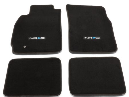 NRG Floor Mats - 03-05 Evo 8 (Evolution Logo) - 4pc. Supply