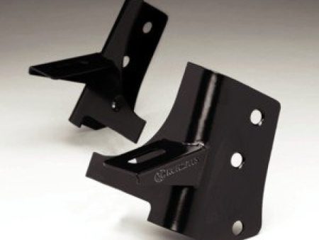 KC HiLiTES 97-06 Jeep TJ A-Pillar Windshield Hinge Light Mount Bracket Set (Pair) - Black Discount