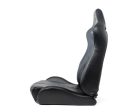 NRG Reclinable Sport Seats (Pair) The Arrow Black Vinyl w  Pressed NRG logo w  Black Stitch For Discount