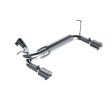 MBRP 07-14 Jeep Wrangler Rubicon 3.6L 3.8L V6 Axle-Back Dual Rear Exit Aluminum Performance Exhuast Sale