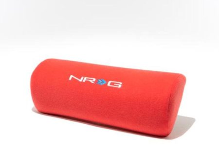 NRG Bucket Seat Extra Firm Half Moon Lumbar Support Red 1pc Cheap