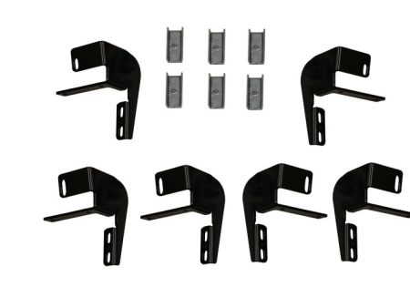 Rampage 2007-2018 Jeep Wrangler(JK) Unlimited Bracket Kit Xtremeline Patriot - Black Online now